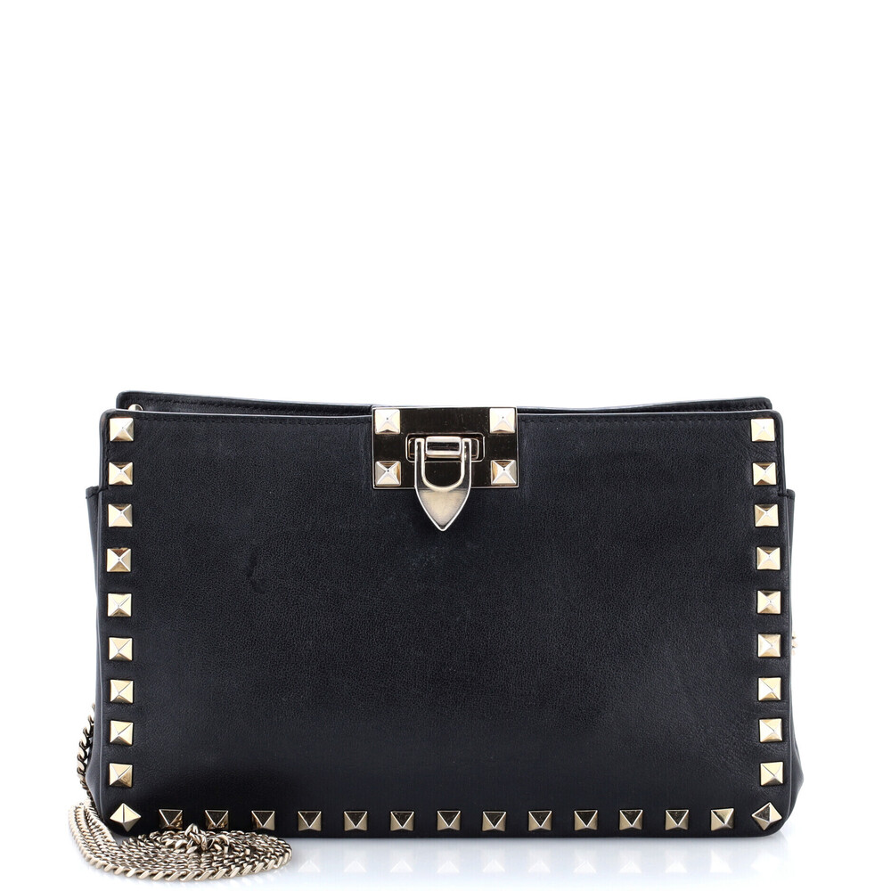 Valentino Garavani Small Rockstud Flip Lock Chain Crossbody